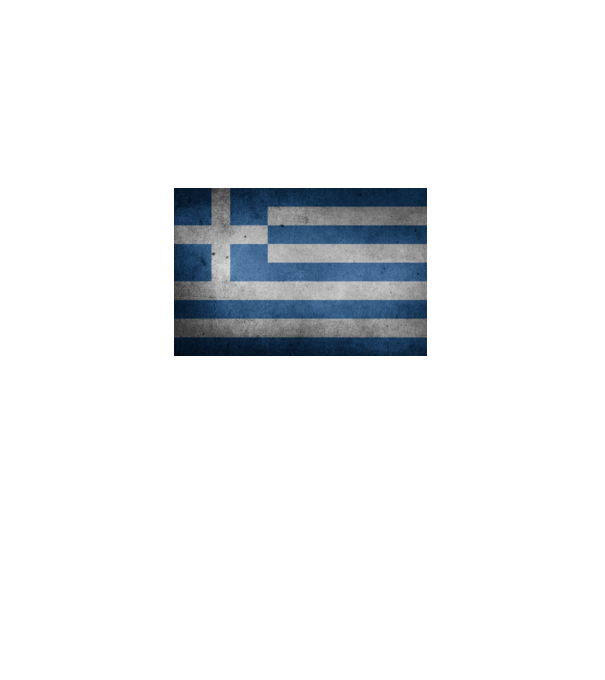 GREECE model negru pe tricou