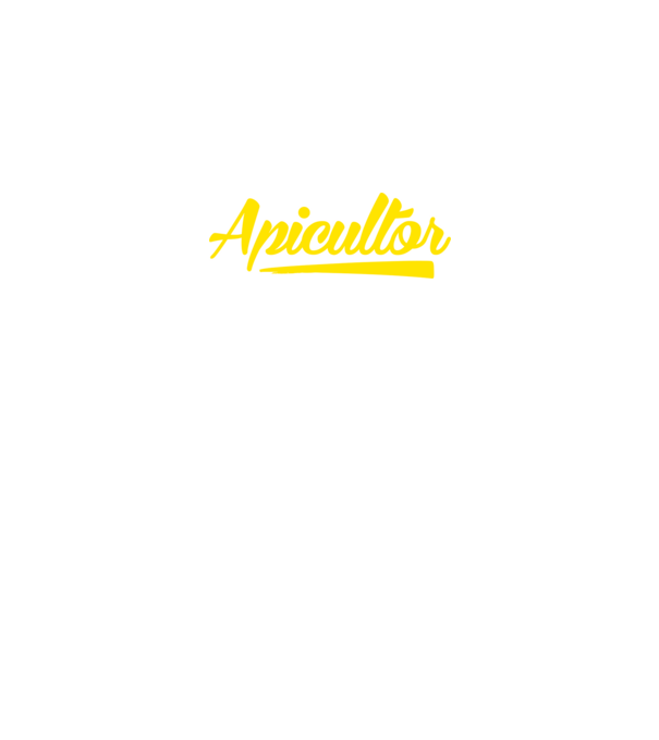 Apicultor model negru pe tricou