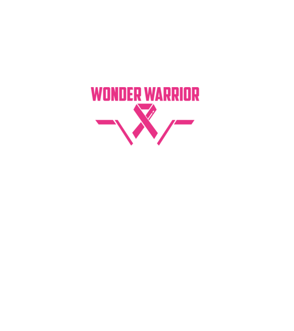 WONDER WARRIOR model negru pe tricou