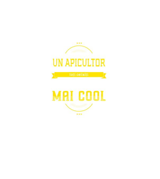 sunt un apicultor, la fel ca toți ceilalți, dar mult mai cool model negru pe tricou