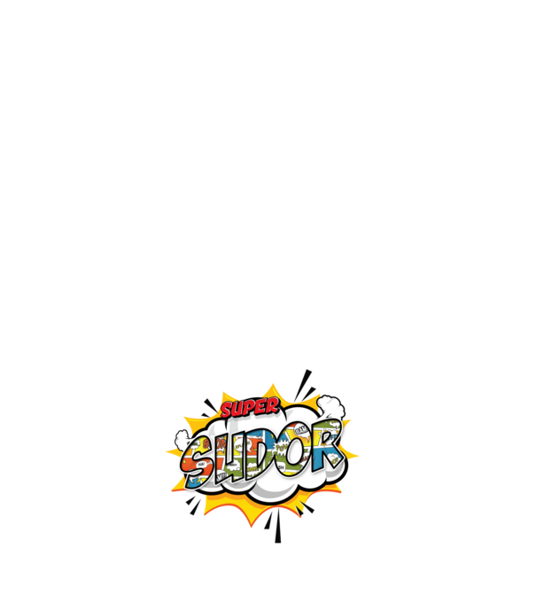 Super Sudor model negru pe tricou