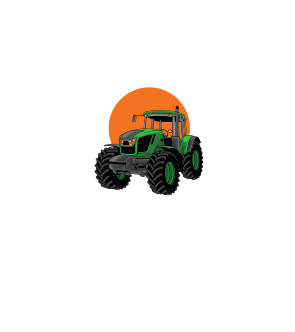 TRACTOR model gri pe tricou