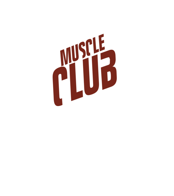Muscle Club model negru pe tricou