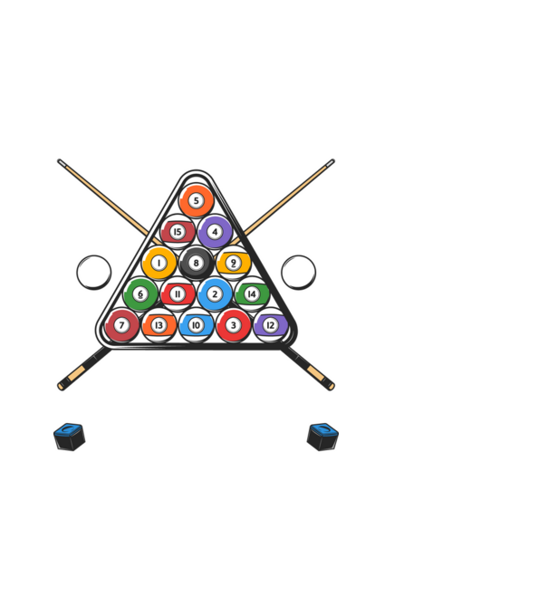 IT WORKED IN MY HEAD Biliard model negru pe tricou