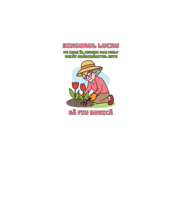 Singurul lucru model negru pe tricou