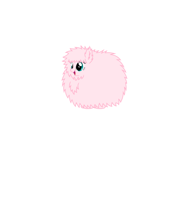 Fluffle Puff model alb pe tricou