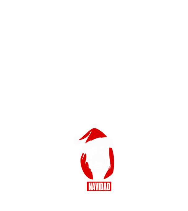 feliz navidad merry christmas money heist model negru pe tricou