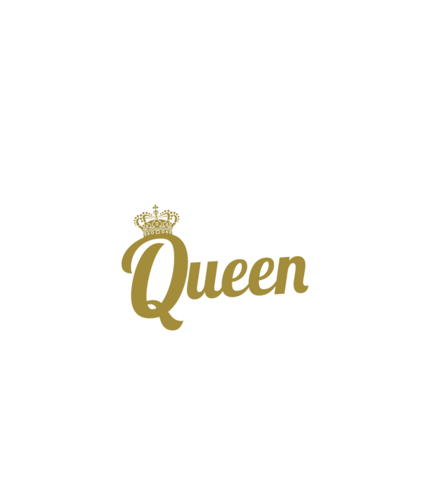 Nurse a title just above Queen model negru pe tricou