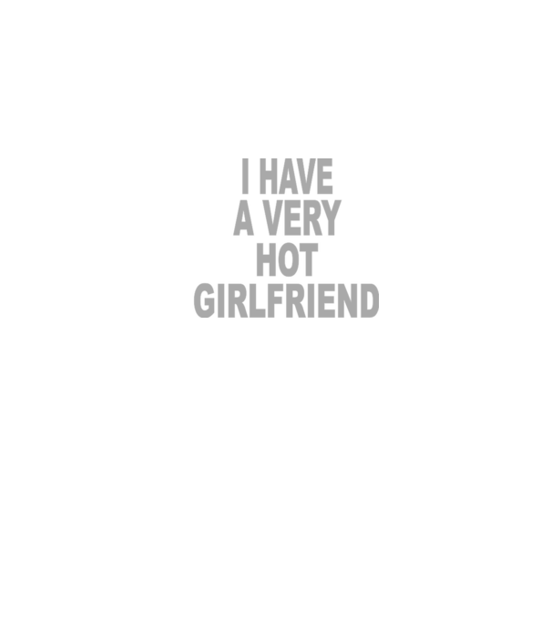 psycHOTic girlfriend model negru pe tricou