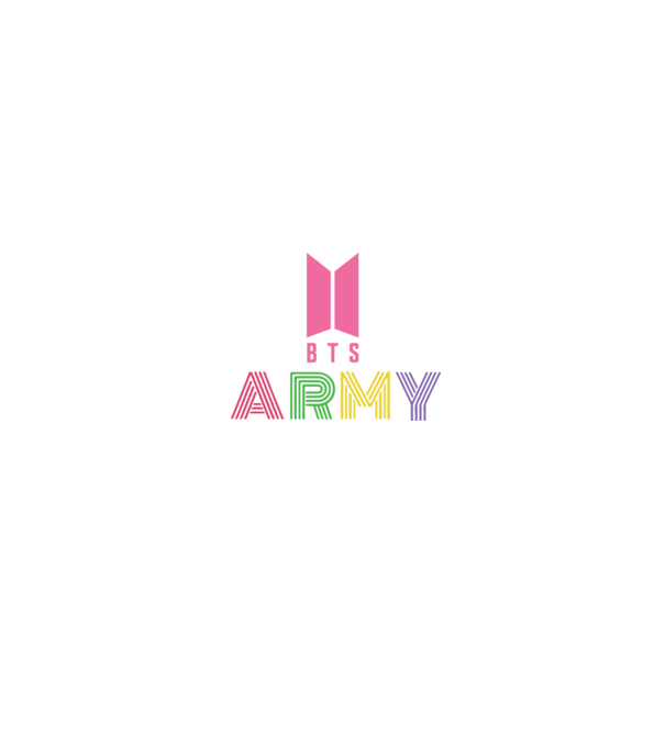 BTS ARMY model negru pe tricou