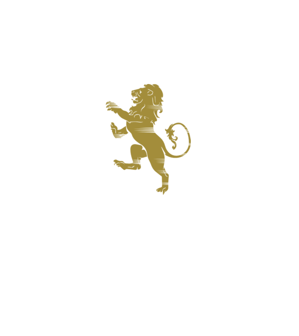 Lion Rampant model negru pe tricou