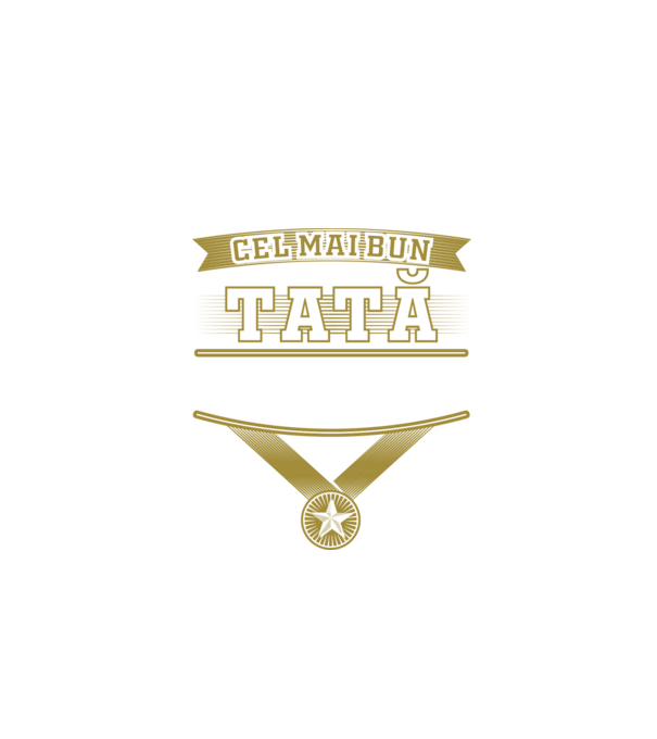 Cel mai bun tată polițist model negru pe tricou