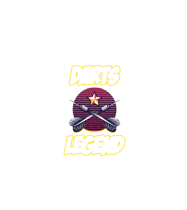 Darts legend model negru pe tricou