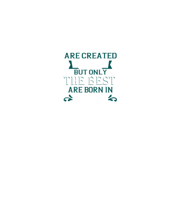 All men created equal but only the beat are born in july model verde pe tricou
