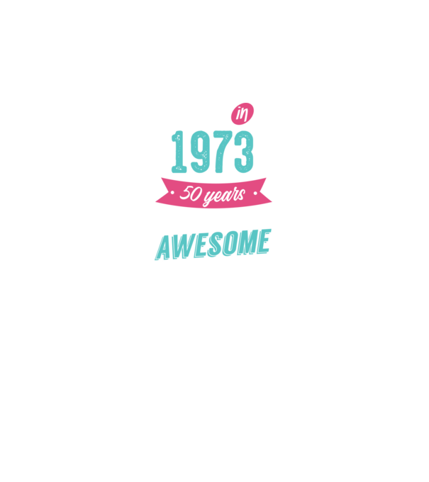 Made in 1973 model negru pe tricou