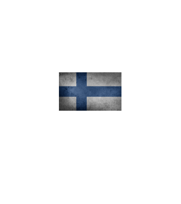 FINLAND model negru pe tricou