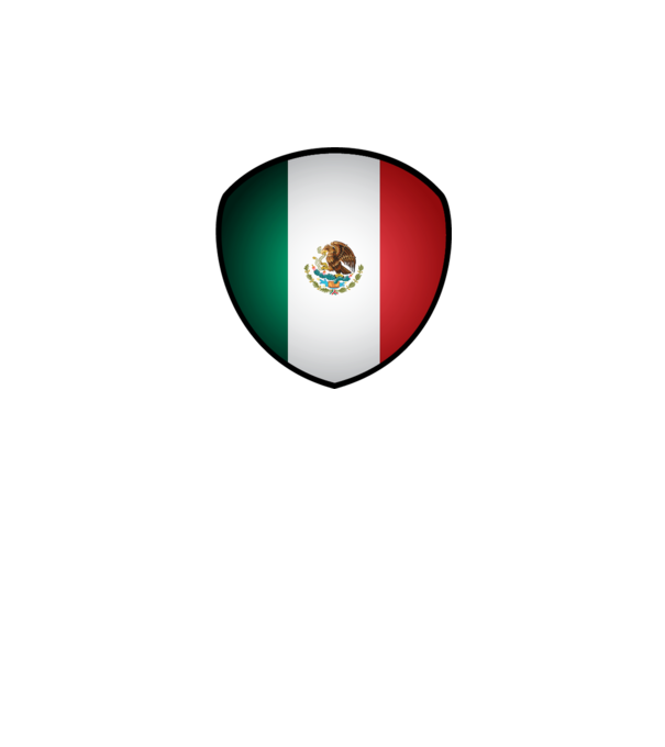 MEX-jabulani-flag model alb pe tricou