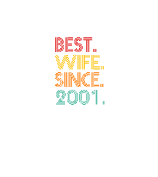 best wife since 2001 retro model negru pe tricou