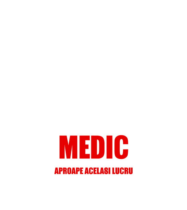 Poate că nu sunt un supererou, dar sunt MEDIC, ceea ce este aproape același lucru model negru pe tricou