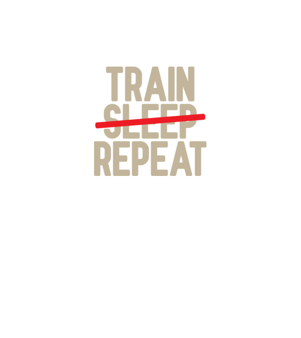 Train repeat model gri închis pe tricou