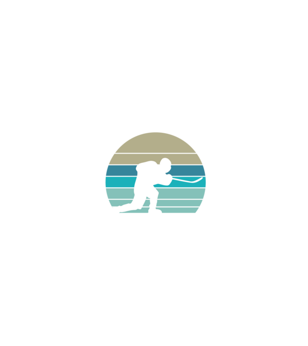 Hockey dad model negru pe tricou