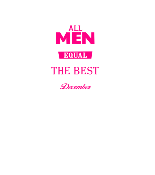 All men created equal but only the beat are born in december model negru pe tricou