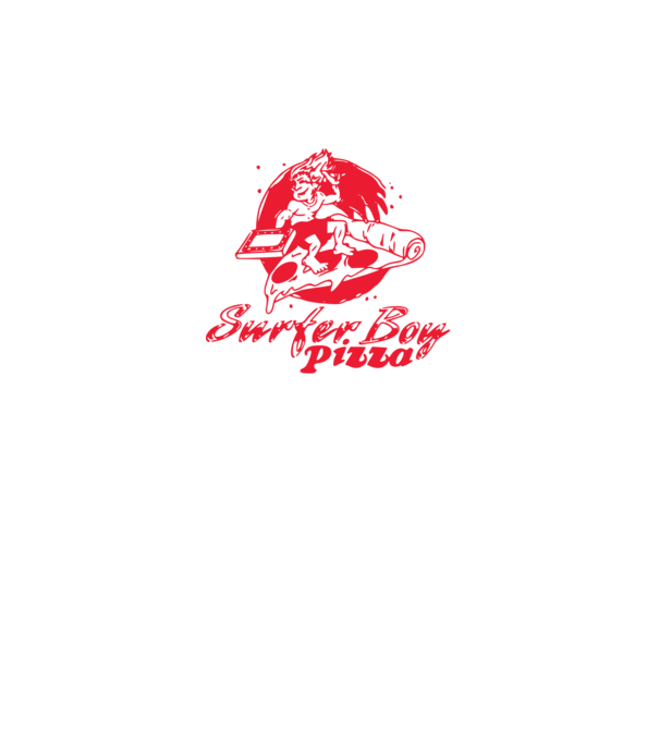 surfer boy pizza stranger things model gri pe tricou