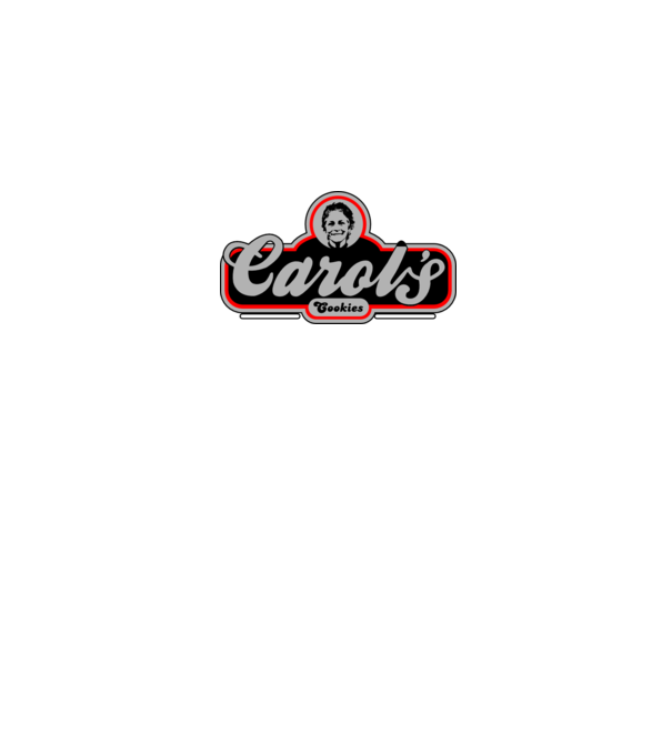 Carols cookies model negru pe tricou