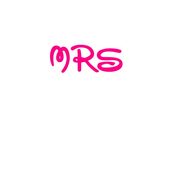 Mrs model alb pe tricou