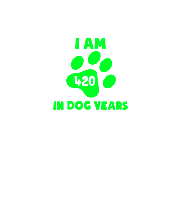 Dog Year - 420 model gri închis pe tricou