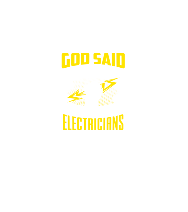 Let there be light model negru pe tricou