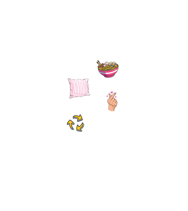 K-POP EAT SLEEP model negru pe tricou