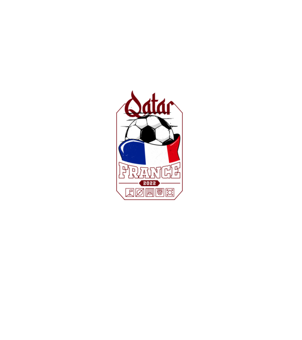 Qatar teams France model negru pe tricou