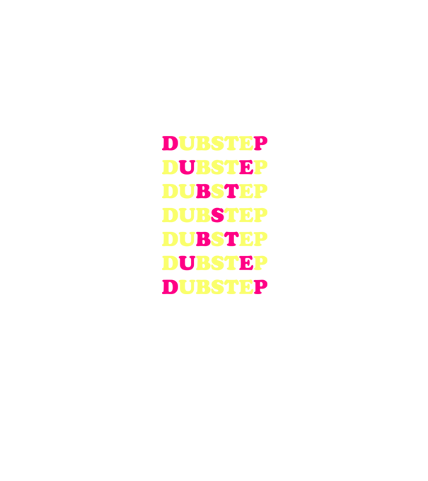 Dubstep model negru pe tricou