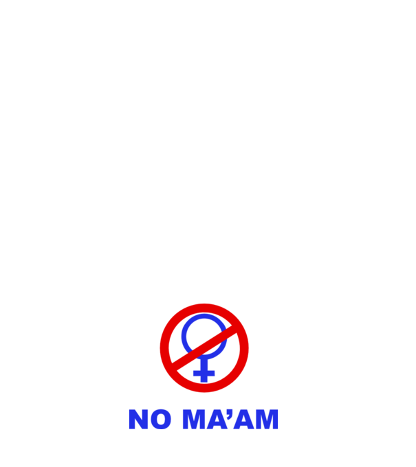 No maam eleje model negru pe tricou
