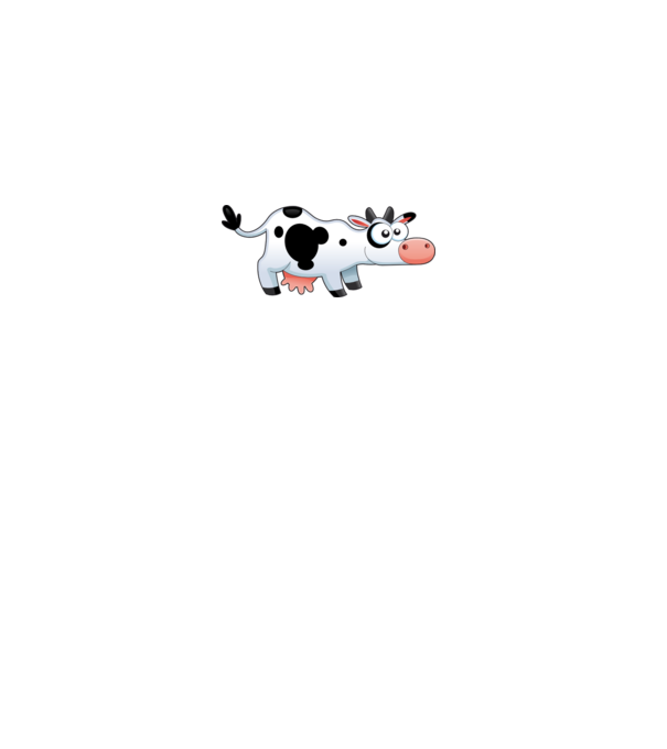 Cow model gri pe tricou