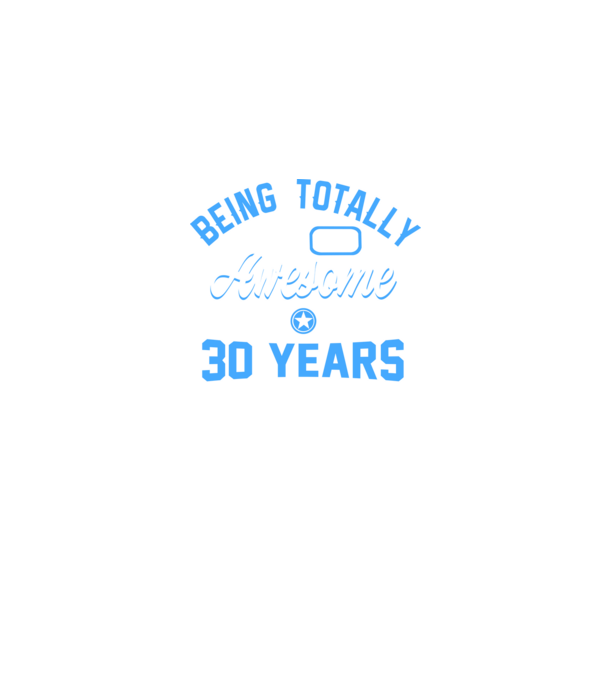 Being totally awesome 30 model albastru jeanși pe tricou