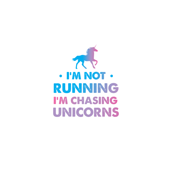 Unicorn Alergare model alb pe tricou