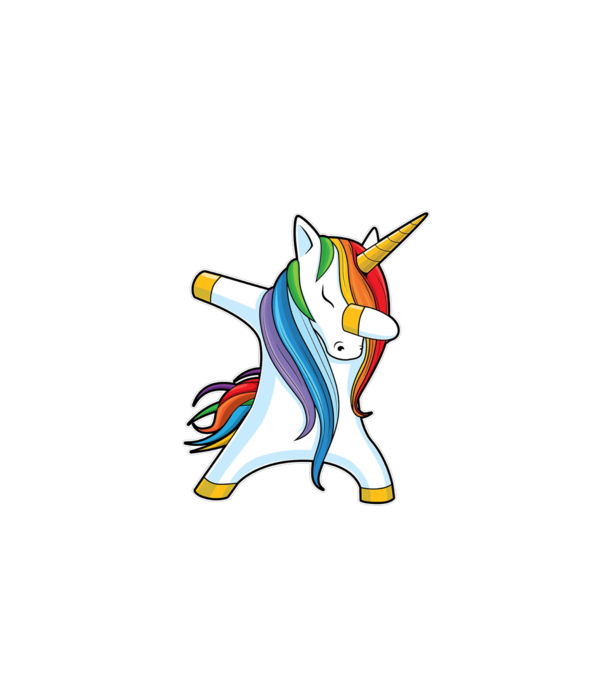 DAB Unicorn 2 model gri pe tricou
