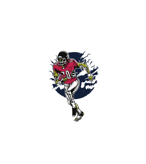 Zombie Player model alb pe tricou