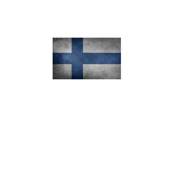 FINLAND model negru pe tricou