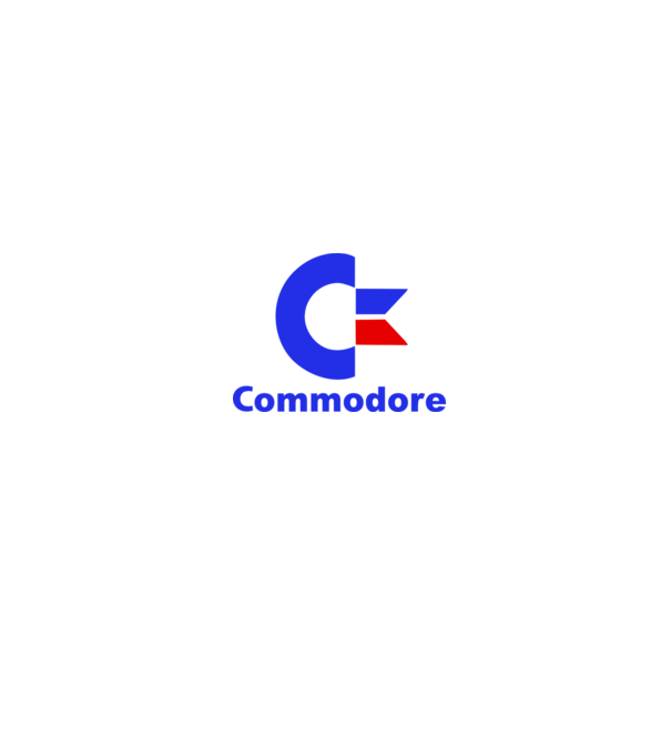 commodore 64 model gri pe tricou