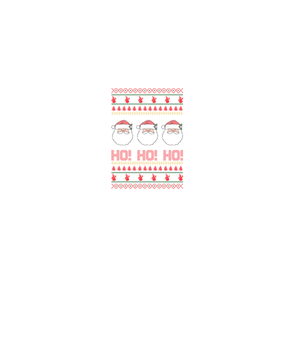 Ho-Ho-Ho model negru pe tricou