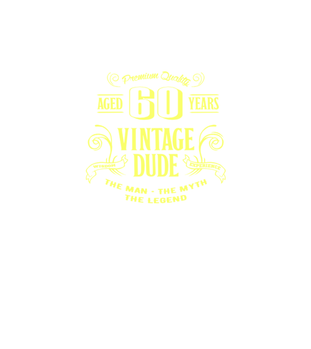 Vintage Dude - 60 model roșu pe tricou