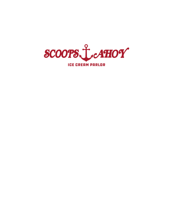 scoops and ahoy stranger things model turcoaz pe tricou