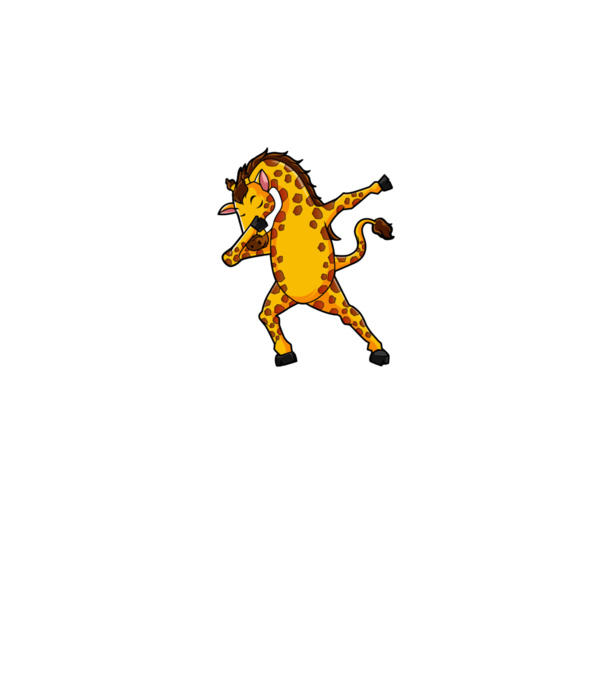Girafă DAB model albastru închis pe tricou