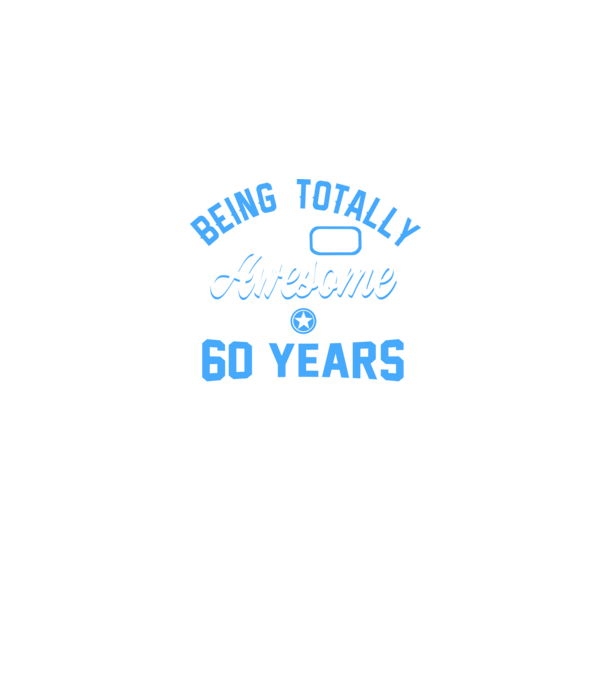 Being totally awesome 60 model albastru jeanși pe tricou