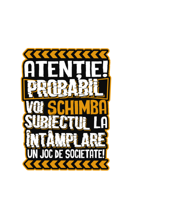 Atenție, probabil voi schimba subiectul la întâmplare pe șah model alb pe tricou
