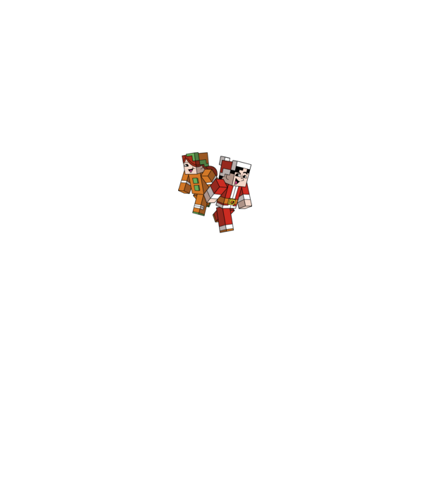 Minecraft christmas ugly sweater model negru pe tricou