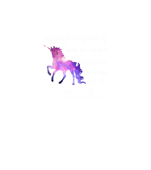 Always be UNICORN model roz neon pe tricou